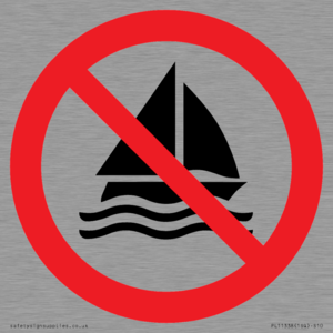 Prohibition: No sailing